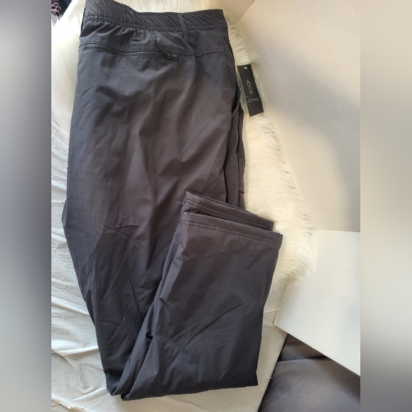 NEW- Free Country Men's Charcoal Cargo Lined Pants, Size 40 X 32 - Picture 5 of 7